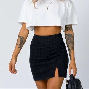 Human Movement Mini Skirt Black